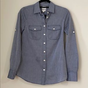 J.Crew women’s Pullover Button-Down Top